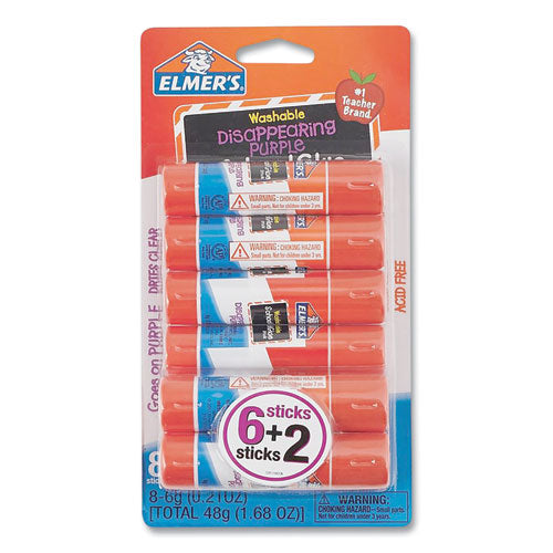 Glue,stick,6+2,purple