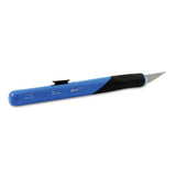 Retract-a-blade Knife, #11 Blade, Blue-black