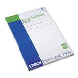 Ultra Premium Matte Presentation Paper, 10 Mil, 17 X 22, Matte White, 50-pack