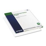 Ultra Premium Matte Presentation Paper, 10 Mil, 17 X 22, Matte White, 50-pack