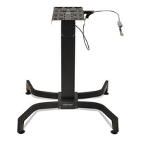 Workfit-b Sit-stand Workstation Base, Heavy-duty, 88 Lbs Max Weight Cap, 42w X 26d X 51.5h, Black