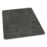 Trendsetter Chair Mat For Medium Pile Carpet, 36 X 48, Pewter, Ships In 4-6 Business Days