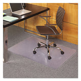 Task Series Anchorbar Chair Mat For Carpet Up To 0.13", 36 X 44, Clear