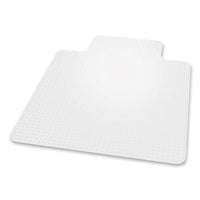 Everlife Chair Mat For Flat Pile Carpet With Lip, 36 X 48, Clear, Ships In 4-6 Business Days