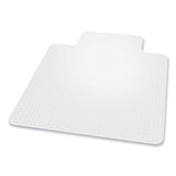 Everlife Chair Mat For Flat Pile Carpet With Lip, 36 X 48, Clear, Ships In 4-6 Business Days