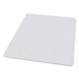 Everlife Chair Mat For Extra High Pile Carpet, 36 X 48, Clear, Ships In 4-6 Business Days