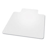 Everlife Chair Mat For Extra High Pile Carpet With Lip, 46 X 60, Clear, Ships In 4-6 Business Days
