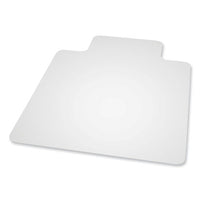 Everlife Textured Chair Mat For Hard Floors With Lip, 36 X 48, Clear, Ships In 4-6 Business Days