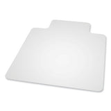 Everlife Textured Chair Mat For Hard Floors With Lip, 36 X 48, Clear, Ships In 4-6 Business Days