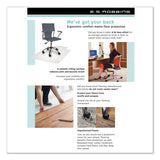 Multi-task Series Chair Mat For Hard Floors, Heavier Use, 46 X 60, Clear