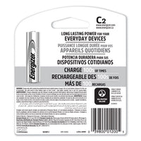 Nimh Rechargeable C Batteries, 1.2v, 2-pack