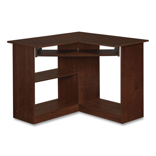 Corner Desk, 35.38 X 35.38 X 28.88, Resort Cherry