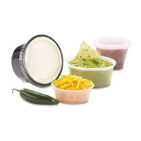 Portion Cups, 2 Oz, Clear, 2500-carton