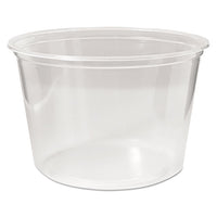 Microwavable Deli Containers, 32 Oz, Clear, 500-carton