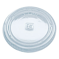 Portion Cup Lids, Fits 1.5-2.5oz Cups, Clear