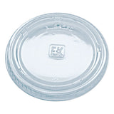 Portion Cup Lids, Fits 1.5-2.5oz Cups, Clear