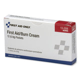 First Aid Kit Refill Burn Cream Packets, 12-box