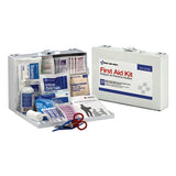 First Aid Kit For 25 People, 106-pieces, Osha Compliant, Metal Case