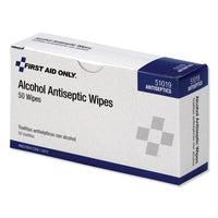 First Aid Alcohol Pads, 50-box