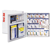 Ansi 2015 Smartcompliance Food Service Cabinet W-o Medication, 25 People, 94 Pieces, Metal Case