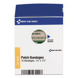 Smartcompliance Patch Bandages, 1 1-2" X 1 1-2", 10-box