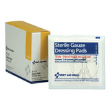 Gauze Dressing Pads, 3" X 3", 10-box
