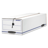 Liberty Check And Form Boxes, 9" X 24.25" X 7.5", White-blue, 12-carton