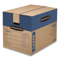 Smoothmove Prime Moving & Storage Boxes, Regular Slotted Container (rsc), 24" X 18" X 18", Brown Kraft-blue, 6-carton