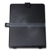 Non-magnetic Letter-size Desktop Copyholder, Plastic, 125 Sheet Capacity, Black