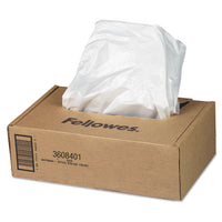 Shredder Waste Bags, 9 Gal Capacity, 100-carton