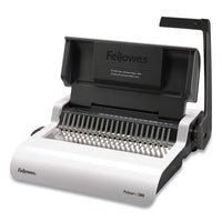 Pulsar+ Manual Comb Binding System, 300 Sheets, 18 1-8 X 15 3-8 X 5 1-8, White