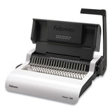 Pulsar+ Manual Comb Binding System, 300 Sheets, 18 1-8 X 15 3-8 X 5 1-8, White