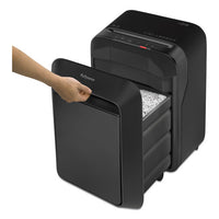 Powershred Lx210 Micro Cut Shredder, 16 Manual Sheet Capacity, Black