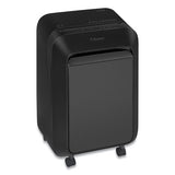 Powershred Lx210 Micro Cut Shredder, 16 Manual Sheet Capacity, Black