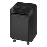 Powershred Lx210 Micro Cut Shredder, 16 Manual Sheet Capacity, Black