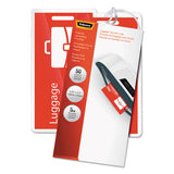 Laminating Pouches, 5 Mil, 4.25" X 2.5", Gloss Clear, 25-pack