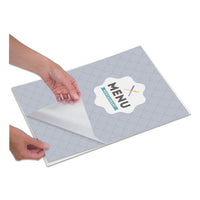 Laminating Pouches, 3 Mil, 12" X 18", Gloss Clear, 25-pack