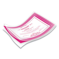 Laminating Pouches, 10 Mil, 9" X 11.5", Gloss Clear, 50-pack