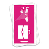 Laminating Pouches, 10 Mil, 3.75" X 2.25", Gloss Clear, 100-pack