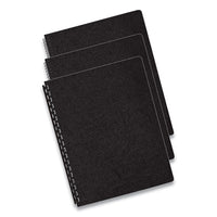 Classic Grain Texture Binding System Covers, 11 X 8-1-2, Navy, 50-pack