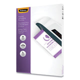 Laminating Pouches, 3 Mil, 9" X 14.5", Gloss Clear, 50-pack
