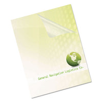 Pet Ultra Clear Binding Covers, Unpunched, 11 X 8 1-2, Clear, 100-pack