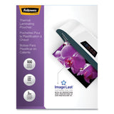 Imagelast Laminating Pouches With Uv Protection, 3 Mil, 9" X 11.5", Clear, 100-pack