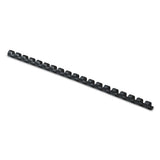 Plastic Comb Bindings, 5-16" Dia, 40 Sheet Capacity, Navy Blue, 100 Combs-pack
