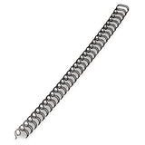Wire Bindings, 1-2" Diameter, 100 Sheet Capacity, Black, 25-pack
