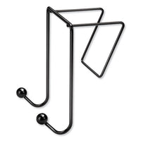 Partition Additions Wire Double-garment Hook, 4 X 6, Black