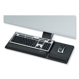 Designer Suites Compact Keyboard Tray, 19w X 9.5d, Black
