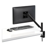 Desk-mount Arm For Flat Panel Monitor, 4.75w X 14.5d X 24h, Black