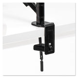 Desk-mount Arm For Flat Panel Monitor, 4.75w X 14.5d X 24h, Black