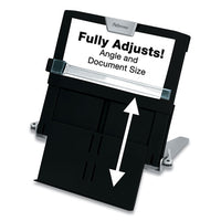 Professional Series Document Holder, Plastic, 250 Sheet Capacity, Black